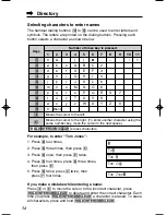 Preview for 34 page of Panasonic kx-tg2352 Operating Instructions Manual