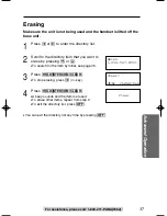 Preview for 37 page of Panasonic kx-tg2352 Operating Instructions Manual