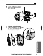 Preview for 51 page of Panasonic kx-tg2352 Operating Instructions Manual