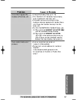 Preview for 61 page of Panasonic kx-tg2352 Operating Instructions Manual