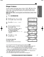 Предварительный просмотр 17 страницы Panasonic KX-TG2352PW Operating Instructions Manual