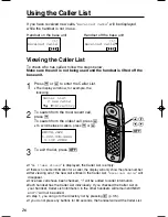 Preview for 26 page of Panasonic KX-TG2352PW Operating Instructions Manual