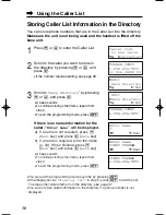 Preview for 30 page of Panasonic KX-TG2352PW Operating Instructions Manual