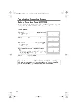 Предварительный просмотр 22 страницы Panasonic KX-TG2355 Operating Instructions Manual