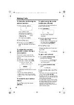 Предварительный просмотр 26 страницы Panasonic KX-TG2355 Operating Instructions Manual