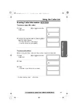 Предварительный просмотр 37 страницы Panasonic KX-TG2355 Operating Instructions Manual