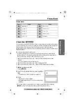 Предварительный просмотр 41 страницы Panasonic KX-TG2355 Operating Instructions Manual