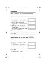 Предварительный просмотр 42 страницы Panasonic KX-TG2355 Operating Instructions Manual