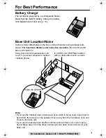 Предварительный просмотр 3 страницы Panasonic KX-TG2355S Operating Instructions Manual