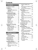 Предварительный просмотр 4 страницы Panasonic KX-TG2355S Operating Instructions Manual