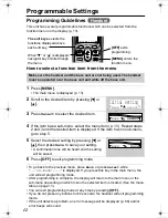 Предварительный просмотр 12 страницы Panasonic KX-TG2355S Operating Instructions Manual