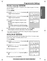 Предварительный просмотр 15 страницы Panasonic KX-TG2355S Operating Instructions Manual