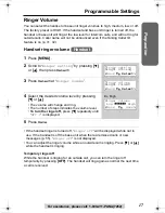 Предварительный просмотр 17 страницы Panasonic KX-TG2355S Operating Instructions Manual