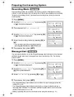 Предварительный просмотр 24 страницы Panasonic KX-TG2355S Operating Instructions Manual