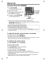 Предварительный просмотр 28 страницы Panasonic KX-TG2355S Operating Instructions Manual