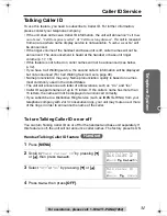 Предварительный просмотр 31 страницы Panasonic KX-TG2355S Operating Instructions Manual