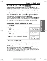 Предварительный просмотр 35 страницы Panasonic KX-TG2355S Operating Instructions Manual