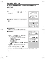 Предварительный просмотр 36 страницы Panasonic KX-TG2355S Operating Instructions Manual