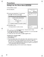 Предварительный просмотр 40 страницы Panasonic KX-TG2355S Operating Instructions Manual