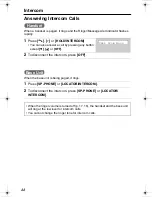 Предварительный просмотр 44 страницы Panasonic KX-TG2355S Operating Instructions Manual