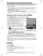 Предварительный просмотр 52 страницы Panasonic KX-TG2355S Operating Instructions Manual