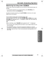 Предварительный просмотр 53 страницы Panasonic KX-TG2355S Operating Instructions Manual