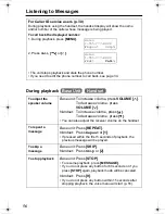 Предварительный просмотр 56 страницы Panasonic KX-TG2355S Operating Instructions Manual