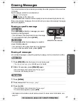 Предварительный просмотр 57 страницы Panasonic KX-TG2355S Operating Instructions Manual