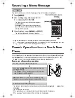 Предварительный просмотр 58 страницы Panasonic KX-TG2356 Operating Instructions Manual