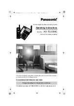 Предварительный просмотр 1 страницы Panasonic KX-TG2356C Operating Instructions Manual