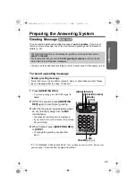 Предварительный просмотр 23 страницы Panasonic KX-TG2356C Operating Instructions Manual