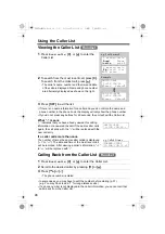 Предварительный просмотр 36 страницы Panasonic KX-TG2356C Operating Instructions Manual