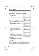 Предварительный просмотр 40 страницы Panasonic KX-TG2356C Operating Instructions Manual