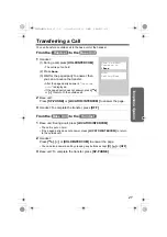 Предварительный просмотр 47 страницы Panasonic KX-TG2356C Operating Instructions Manual