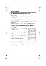 Предварительный просмотр 52 страницы Panasonic KX-TG2356C Operating Instructions Manual