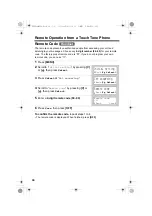 Предварительный просмотр 66 страницы Panasonic KX-TG2356C Operating Instructions Manual