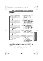 Предварительный просмотр 67 страницы Panasonic KX-TG2356C Operating Instructions Manual