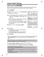 Предварительный просмотр 14 страницы Panasonic KX-TG2357 Operating Instructions Manual