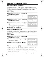 Предварительный просмотр 24 страницы Panasonic KX-TG2357 Operating Instructions Manual