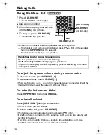 Предварительный просмотр 28 страницы Panasonic KX-TG2357 Operating Instructions Manual