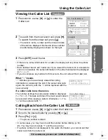 Предварительный просмотр 33 страницы Panasonic KX-TG2357 Operating Instructions Manual