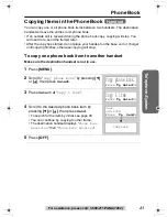 Предварительный просмотр 43 страницы Panasonic KX-TG2357 Operating Instructions Manual