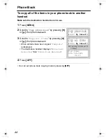 Предварительный просмотр 44 страницы Panasonic KX-TG2357 Operating Instructions Manual