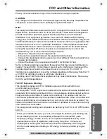 Предварительный просмотр 85 страницы Panasonic KX-TG2357 Operating Instructions Manual