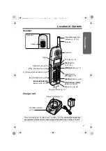 Предварительный просмотр 7 страницы Panasonic KX-TG2357C Operating Instructions Manual