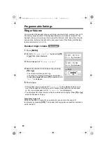 Предварительный просмотр 18 страницы Panasonic KX-TG2357C Operating Instructions Manual