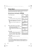 Предварительный просмотр 40 страницы Panasonic KX-TG2357C Operating Instructions Manual