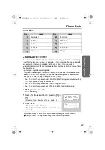 Предварительный просмотр 43 страницы Panasonic KX-TG2357C Operating Instructions Manual