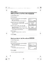 Предварительный просмотр 44 страницы Panasonic KX-TG2357C Operating Instructions Manual