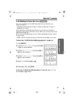 Предварительный просмотр 55 страницы Panasonic KX-TG2357C Operating Instructions Manual